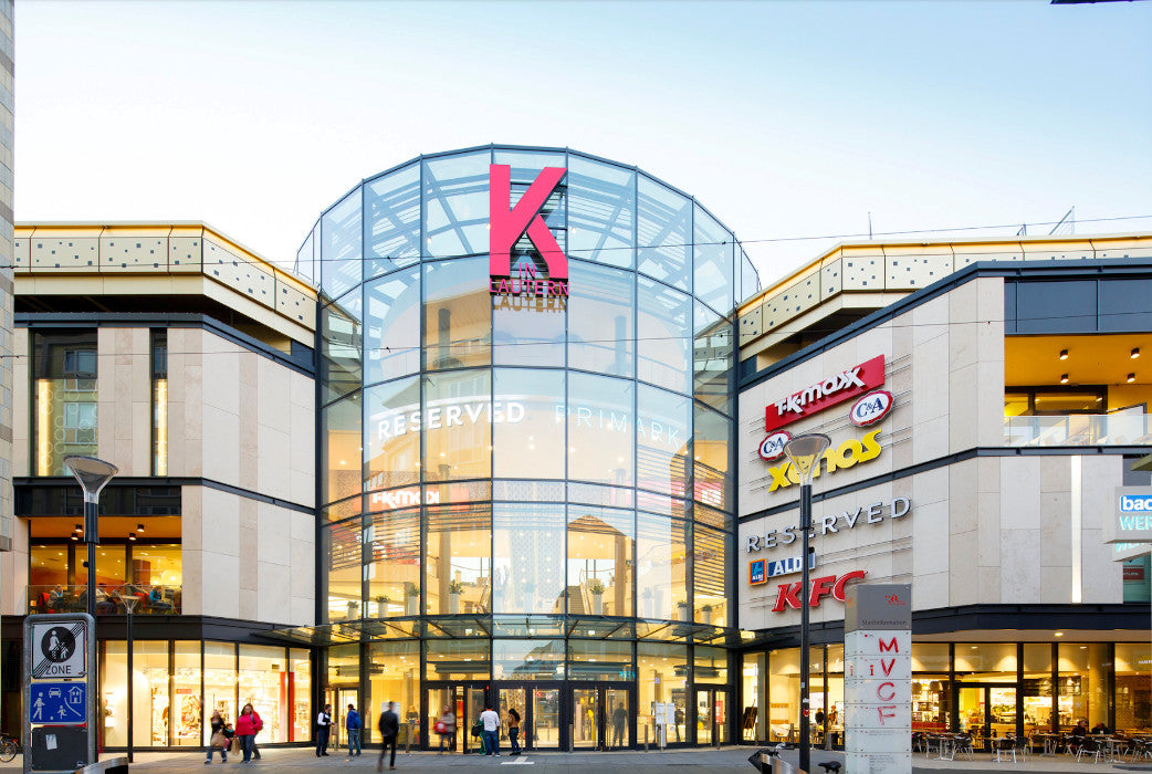 Shopping Center K in Lautern Fassadenansicht